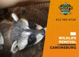 Canonsburg Wildlife Removal professional removing pest animal